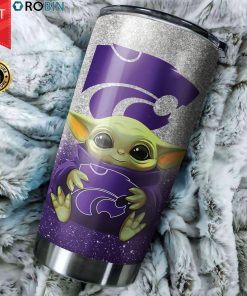 Baby Yoda Hug Kansas State Wildcats 20oz Tumbler Baby Yoda Hug Kansas State Wildcats 20oz Tumbler