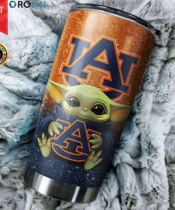 Baby Yoda Hug Auburn Tigers 20oz Tumbler Baby Yoda Hug Auburn Tigers 20oz Tumbler