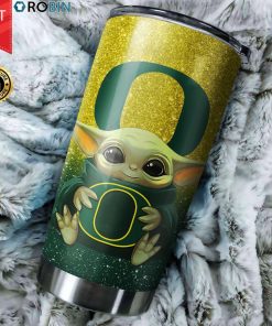 Baby Yoda Hug Oregon Ducks 20oz Tumbler Baby Yoda Hug Oregon Ducks 20oz Tumbler
