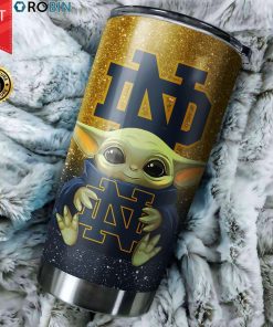 Baby Yoda Hug Notre Dame Fighting Irish 20oz Tumbler Baby Yoda Hug Notre Dame Fighting Irish 20oz Tumbler