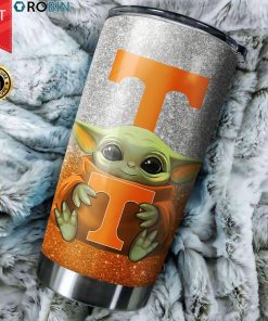 Baby Yoda Hug Tennessee Volunteers 20oz Tumbler Baby Yoda Hug Tennessee Volunteers 20oz Tumbler