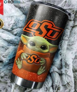Baby Yoda Hug Oklahoma State Cowboys 20oz Tumbler Baby Yoda Hug Oklahoma State Cowboys 20oz Tumbler