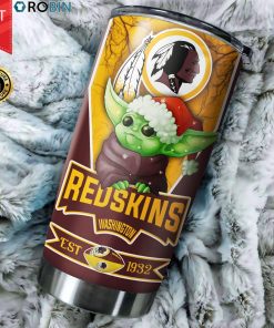Christmas Baby Yoda Washington Redskins NFL 20oz Tumbler Christmas Baby Yoda Washington Redskins NFL 20oz Tumbler