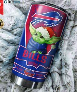 Christmas Baby Yoda Buffalo Bills NFL 20oz Tumbler Christmas Baby Yoda Buffalo Bills NFL 20oz Tumbler