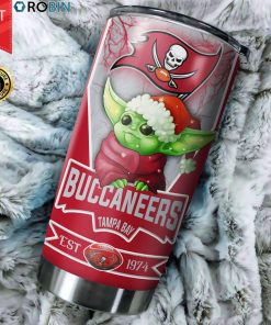 Christmas Baby Yoda Tampa Bay Buccaneers NFL 20oz Tumbler Christmas Baby Yoda Tampa Bay Buccaneers NFL 20oz Tumbler