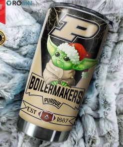 Christmas Baby Yoda Purdue Boilermakers NCAA 20oz Tumbler Christmas Baby Yoda Purdue Boilermakers NCAA 20oz Tumbler