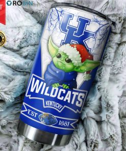 Christmas Baby Yoda Kentucky Wildcats NCAA 20oz Tumbler Christmas Baby Yoda Kentucky Wildcats NCAA 20oz Tumbler