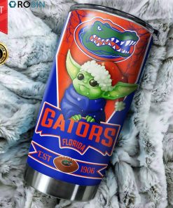 Christmas Baby Yoda Florida Gators NCAA 20oz Tumbler Christmas Baby Yoda Florida Gators NCAA 20oz Tumbler