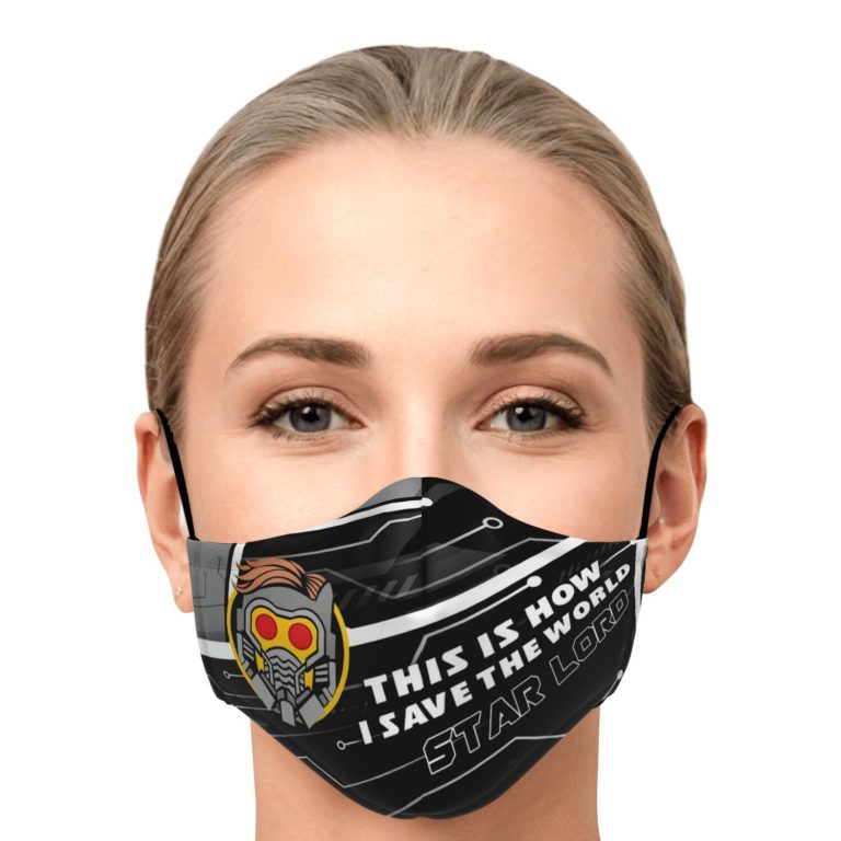 This Is How I Save The World Star-Lord Face Mask With PM2.5 Filters