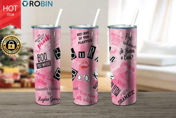 Burn Book Merry Christmas 17oz Tumbler