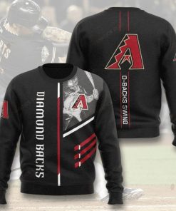 Rizona Diamondbacks D-backs Swing All Over Print Sweater Rizona Diamondbacks D-backs Swing All Over Print Sweater