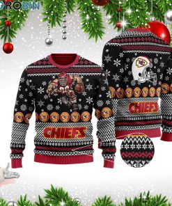 Kansas City Chiefs Ugly Christmas Wool Sweater
