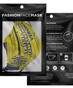 This Is How I Save The World Verona Face Mask With PM2.5 Filters