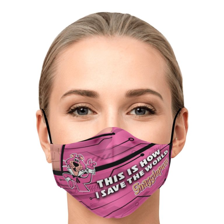 This Is How I Save The World Snagglepuss Face Mask With PM2.5 Filters