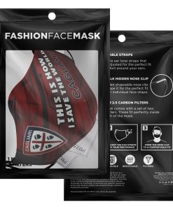 This Is How I Save The World Cagliari Face Mask With PM2.5 Filters This Is How I Save The World Cagliari Face Mask With PM2.5 Filters