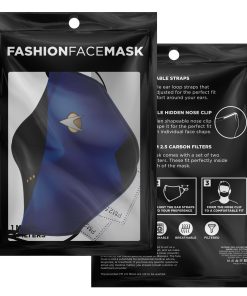 Star Trek Blue Shirt Face Mask With PM2.5 Filter