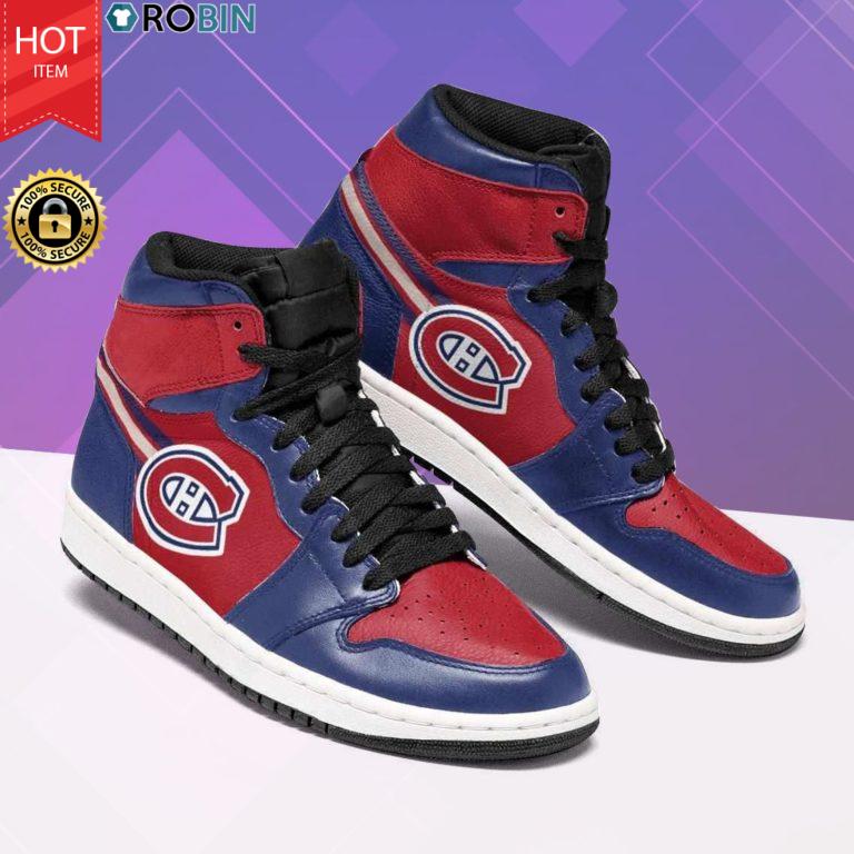 Montreal Canadiens NHL Ice Hockey Shoes – Jordan 1 High