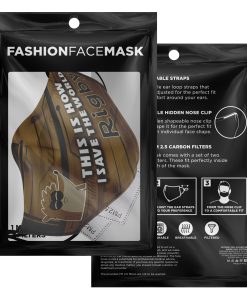 This Is How I Save The World Rigby Face Mask With PM2.5 Filters This Is How I Save The World Rigby Face Mask With PM2.5 Filters