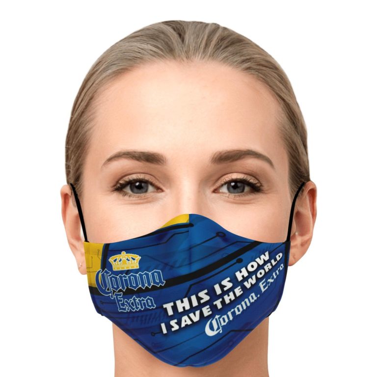 This Is How I Save The World Corona Extra Face Mask With PM2.5 Filters