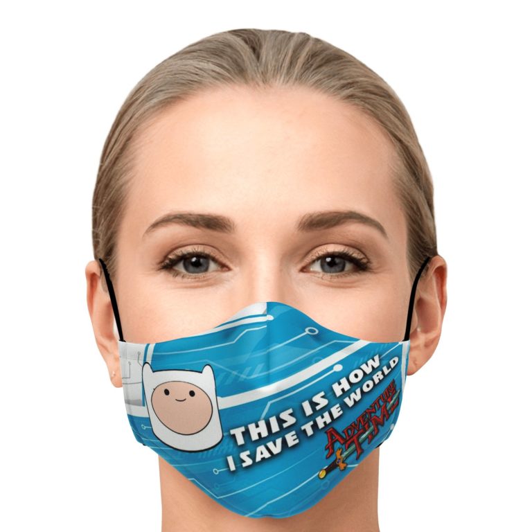 This Is How I Save The World Finn The Human Face Mask With PM2.5 Filters
