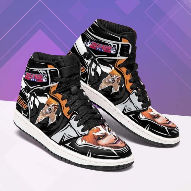Bleach Ichigo Half Hollow Sneaker Boots – Jordan 1 High