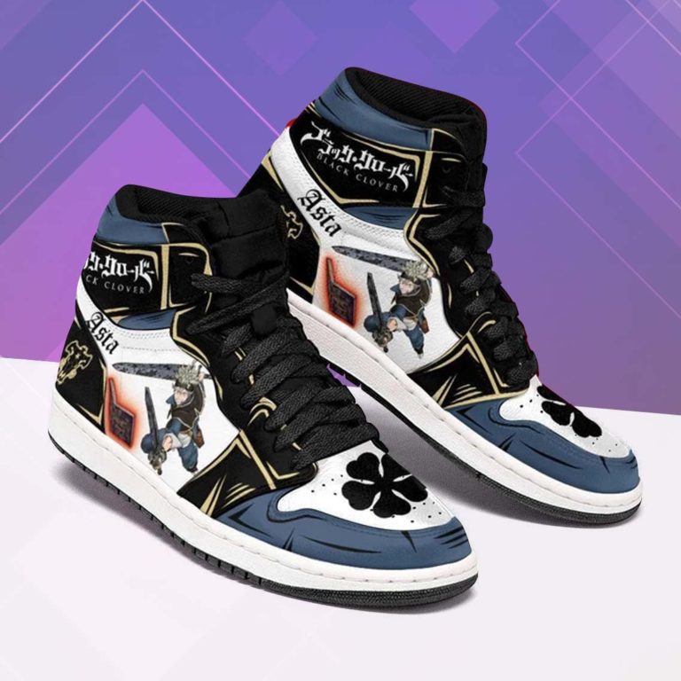 Black Bull Black Clover Asta Jordan Sneakers