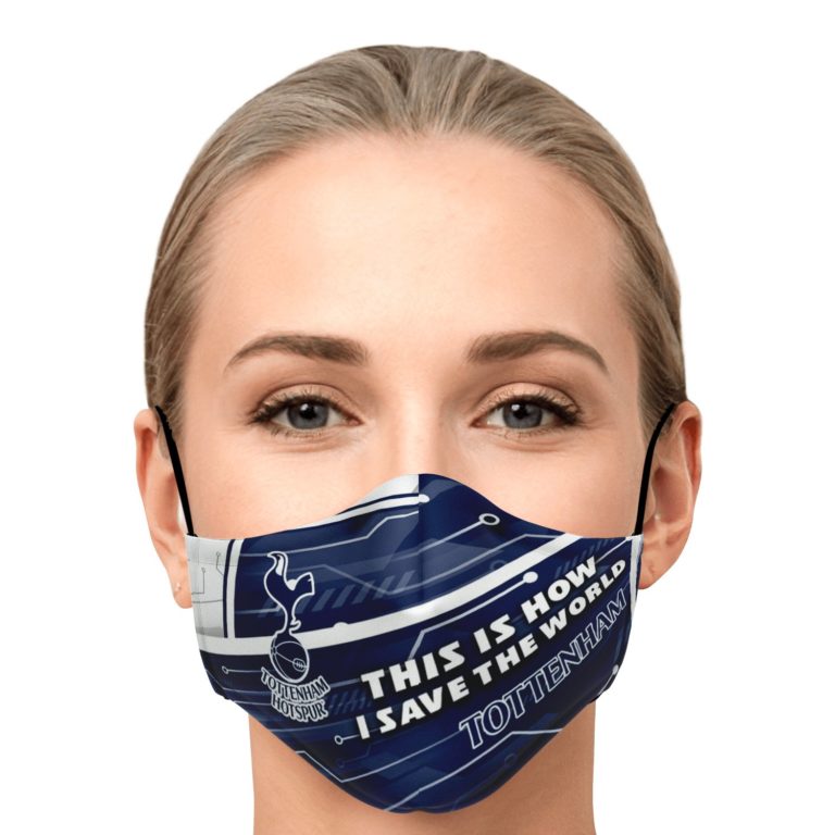 This Is How I Save The World Tottenham Face Mask With PM2.5 Filters