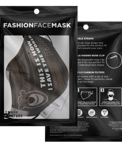This Is How I Save The World Baloo Disney Face Mask With PM2.5 Filters