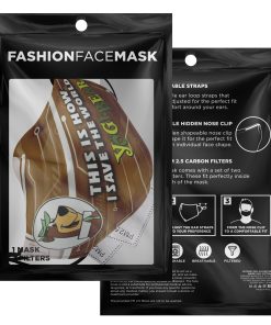 This Is How I Save The World Yogi Bear Face Mask With PM2.5 Filters
