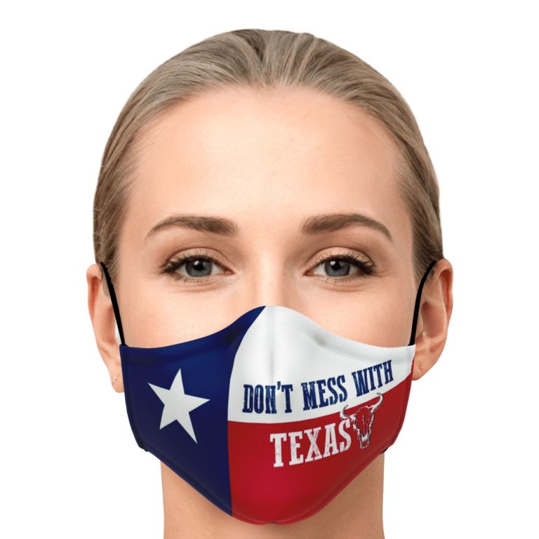 Don't Mess With Texas Face Mask With PM2.5 Filter