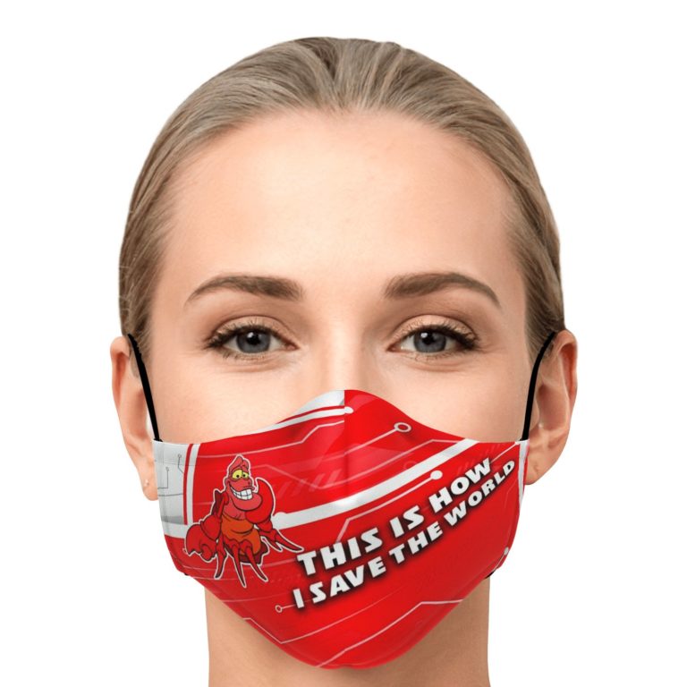This Is How I Save The World Sebastian Face Mask With PM2.5 Filters
