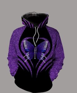 Purple Butterfly Full Print Sweater, Hoodie, T Shirt Purple Butterfly Full Print Sweater, Hoodie, T Shirt