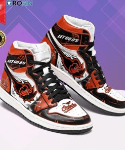 Baltimore Orioles Baseball Team Sneaker Boots Baltimore Orioles Baseball Team Sneaker Boots