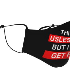 This Is A Useless Mask But I Don't Get Fined Face Mask With PM2.5 Filter