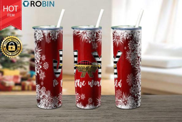 Joy To The World Baby Jesus 17oz Tumbler