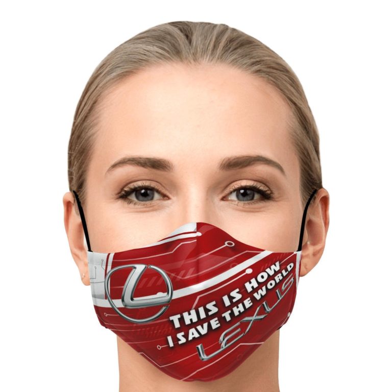 This Is How I Save The World Lexus Main Face Mask With PM2.5 Filters