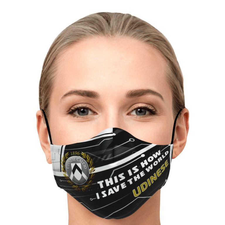 This Is How I Save The World Udinese Face Mask With PM2.5 Filters