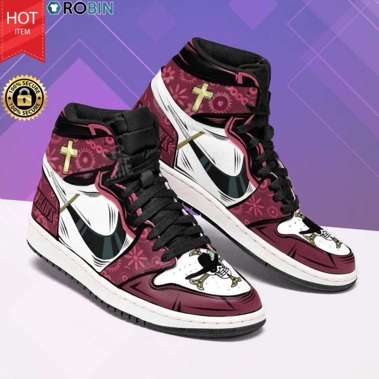 One Piece Mihawk Sword Shoes – Jordan 1 High Sneaker