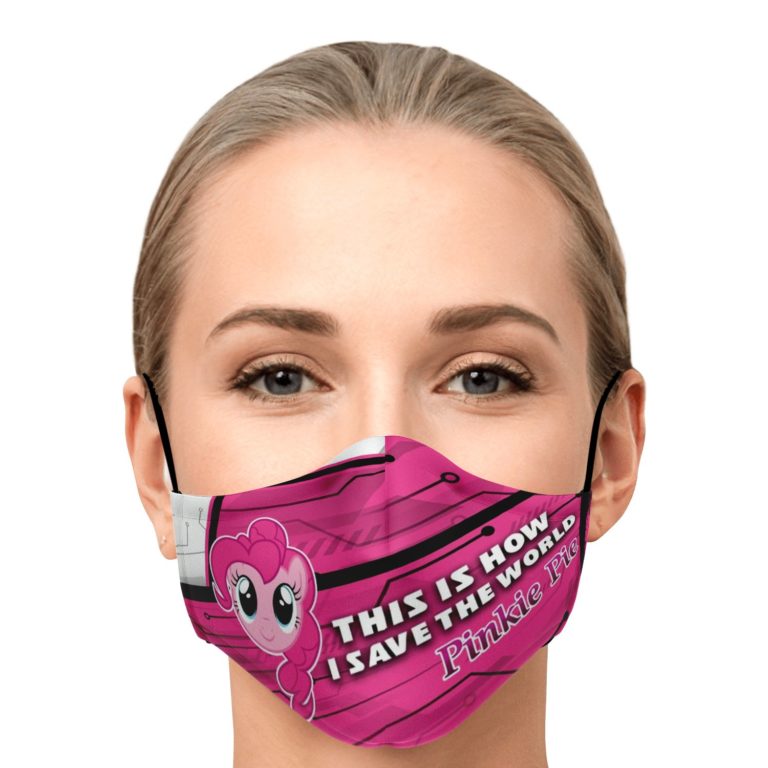 This Is How I Save The World Pinkie Pie Face Mask With PM2.5 Filters