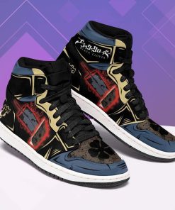Black Clover Asta Grimoire Sword Jordan 1 High Sneaker – Shoes