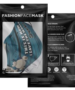 This Is How I Save The World Snorlax Pokemon Face Mask With PM2.5 Filters