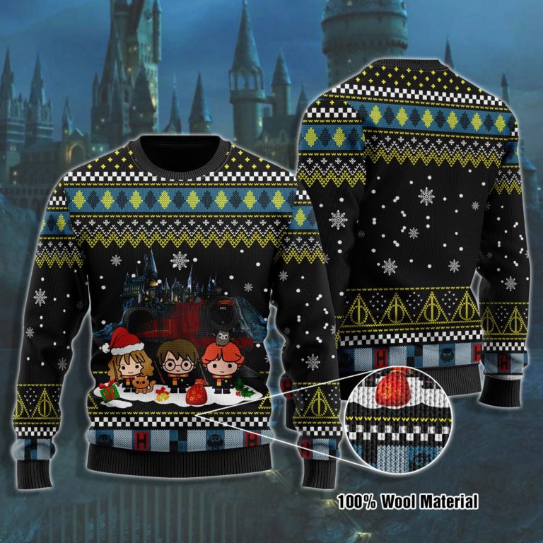 Harry Potter Christmas Woolen Sweater