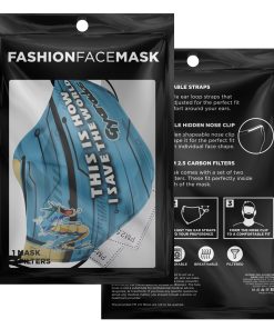 This Is How I Save The World Gyarados Pokemon Face Mask With PM2.5 Filters