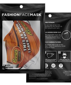 This Is How I Save The World Reese's Pieces Face Mask With PM2.5 Filters This Is How I Save The World Reese's Pieces Face Mask With PM2.5 Filters