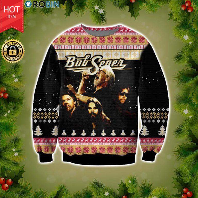 Bob Seger Christmas Wool Sweater