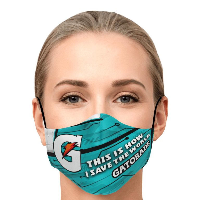 This Is How I Save The World Gatorade Face Mask With PM2.5 Filters