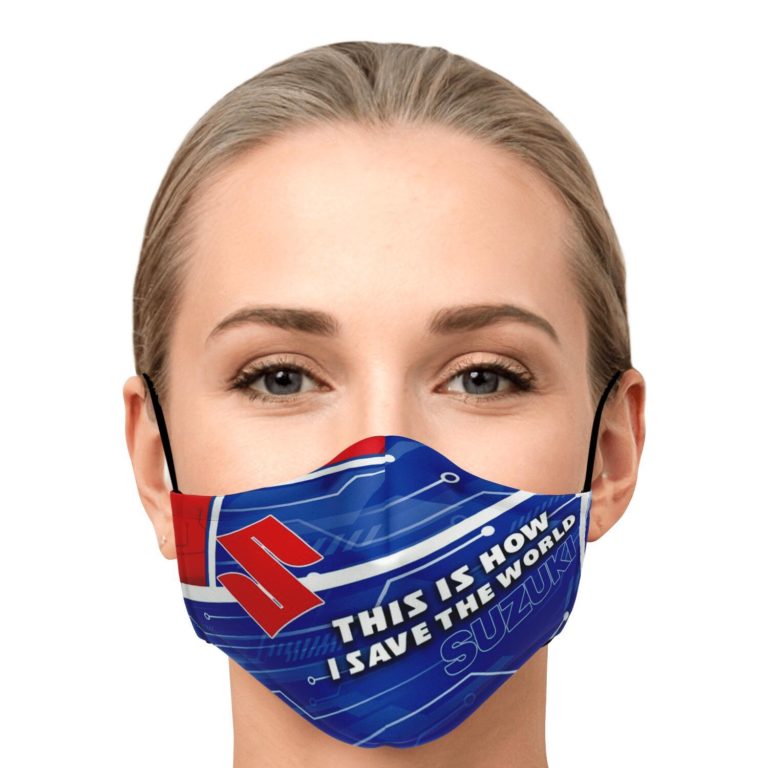 This Is How I Save The World Suzuki Face Mask With PM2.5 Filters