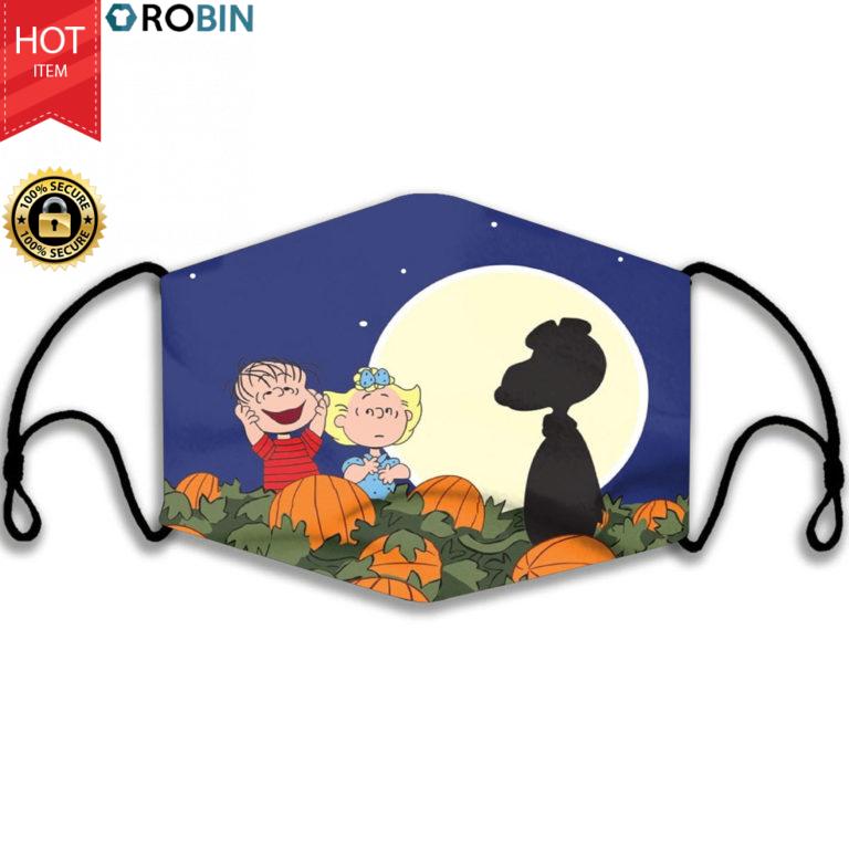 Snoopy Thanksgiving Face Mask + PM2.5 Filter