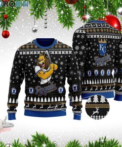 Kansas City Royals Full Print Christmas Wool Sweater Kansas City Royals Full Print Christmas Wool Sweater