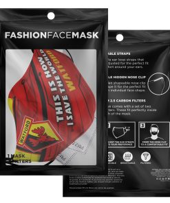 This Is How I Save The World Watford Face Mask With PM2.5 Filters